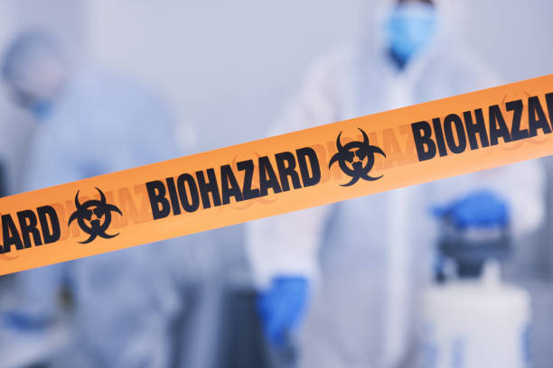 Professional Biohazard technician working in Candler, NC